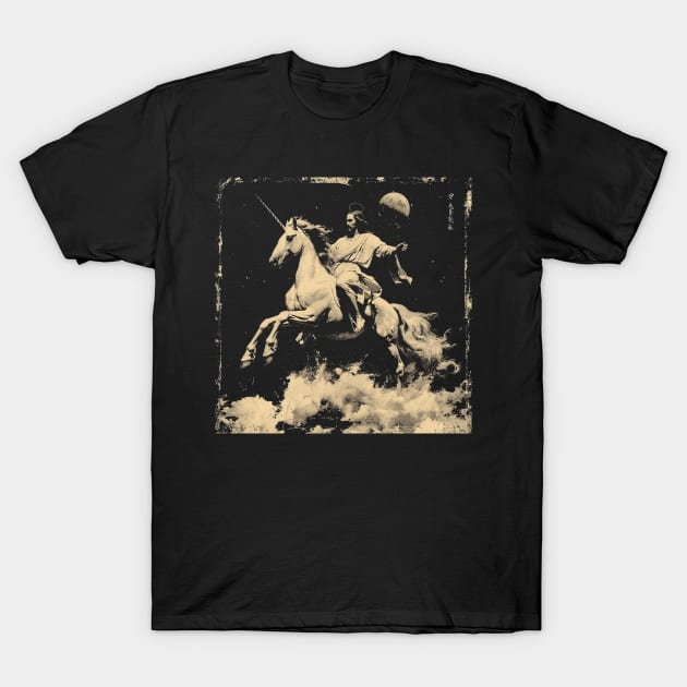 Jezus & Unicorn #2 T-Shirt by JezusPop!